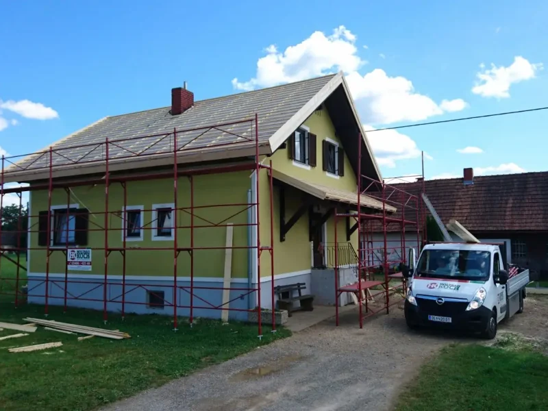 Dachsanierung - Verstärken einer bestehenden Dachkonstruktion